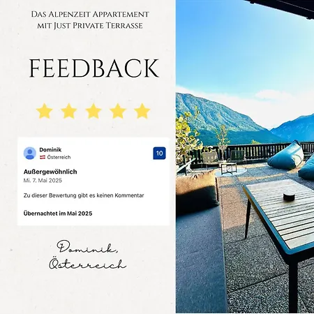 Alpenzeit Mit Just Private Terrasse (adults Only) * באד אאוסי